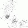 Zerto-Turn Mäher 74408 (Z300) - Toro Z Master Mower, 34" 7-Gauge Side Discharge Deck (SN: 290000001 - 290999999) (2009) Ersatzteile HYDRAULIC DRIVE ASSEMBLY