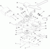 Zerto-Turn Mäher 74408TE (Z300) - Toro Z Master Mower, 86cm 7-Gauge Side Discharge Deck (SN: 280000001 - 280999999) (2008) Ersatzteile DECK ASSEMBLY