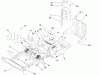 Zerto-Turn Mäher 74409CP (Z300) - Toro Z Master Mower, 40" 7-Gauge Side Discharge Deck (SN: 290000001 - 290999999) (2009) Ersatzteile FRONT FRAME ASSEMBLY