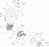 Zerto-Turn Mäher 74409CP (Z300) - Toro Z Master Mower, 40" 7-Gauge Side Discharge Deck (SN: 290000001 - 290999999) (2009) Ersatzteile HYDRAULIC DRIVE ASSEMBLY