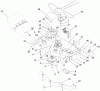 Zerto-Turn Mäher 74409TE (Z340) - Toro Z Master Mower, 102cm 7-Gauge Side Discharge Deck (SN: 270000001 - 270000700) (2007) Ersatzteile DECK ASSEMBLY
