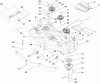 Zerto-Turn Mäher 74410 (Z400) - Toro Z Master Mower, 52" 7-Gauge Side Discharge Deck (SN: 250005001 - 250007000) (2005) Ersatzteile DECK ASSEMBLY NO. 107-1694