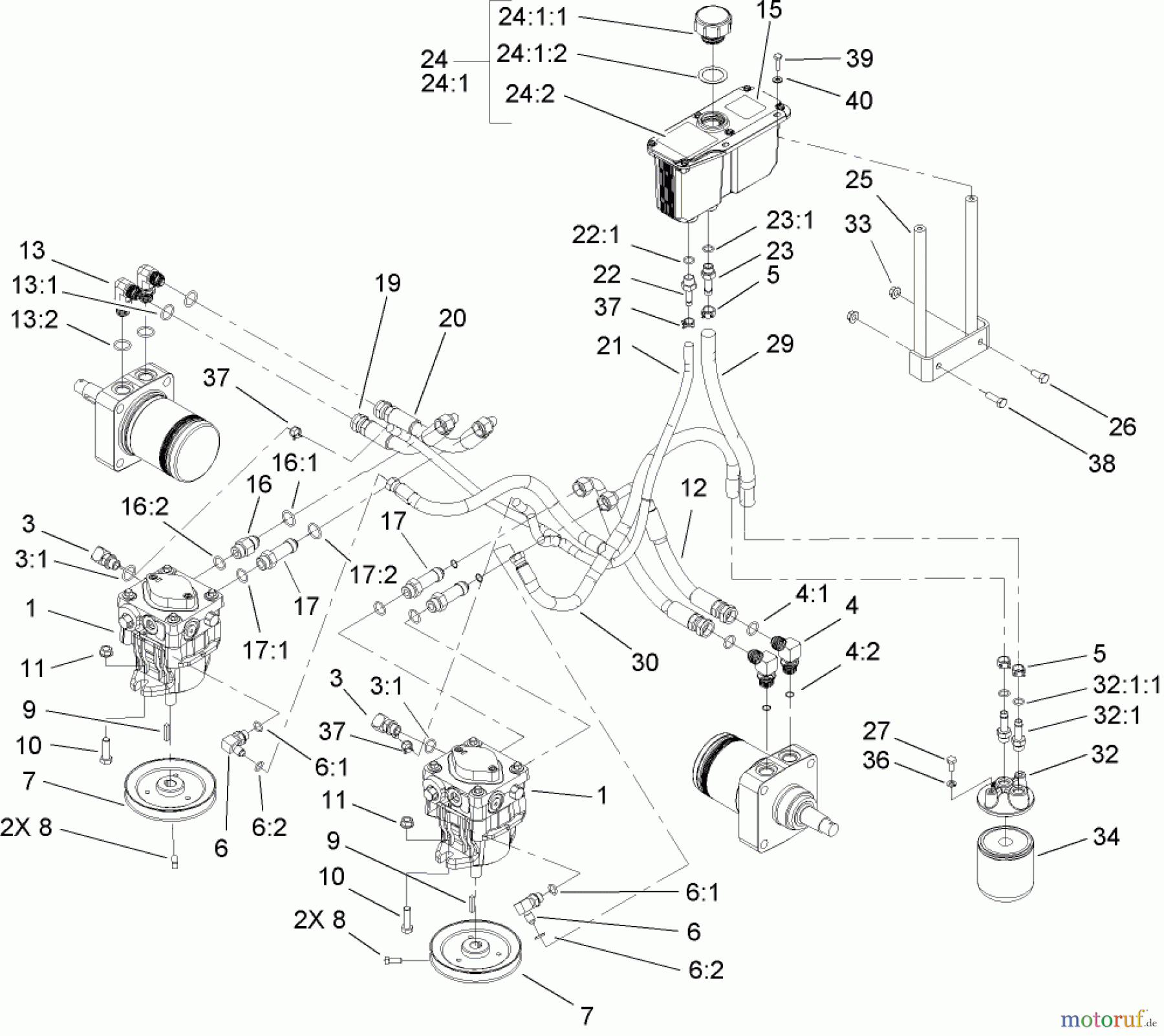  Zerto-Turn Mäher 74410 (Z400) - Toro Z Master Mower, 52