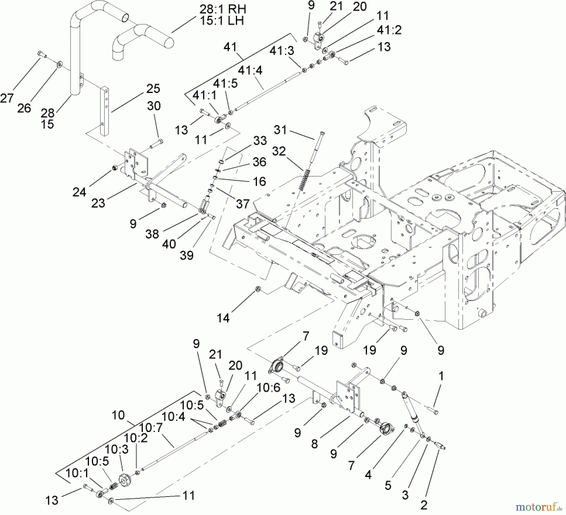  Zerto-Turn Mäher 74410 (Z400) - Toro Z Master Mower, 52