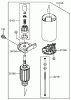 Zerto-Turn Mäher 74410 (Z400) - Toro Z Master Mower, 52" 7-Gauge Side Discharge Deck (SN: 250007001 - 250999999) (2005) Ersatzteile STARTER ASSEMBLY KAWASAKI FH580V-AS14
