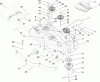 Zerto-Turn Mäher 74410 (Z400) - Toro Z Master Mower, 52" 7-Gauge Side Discharge Deck (SN: 260000001 - 260002000) (2006) Ersatzteile DECK ASSEMBLY NO. 107-1694