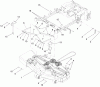 Zerto-Turn Mäher 74410 (Z400) - Toro Z Master Mower, 52" 7-Gauge Side Discharge Deck (SN: 260000001 - 260002000) (2006) Ersatzteile DECK MOUNTING ASSEMBLY