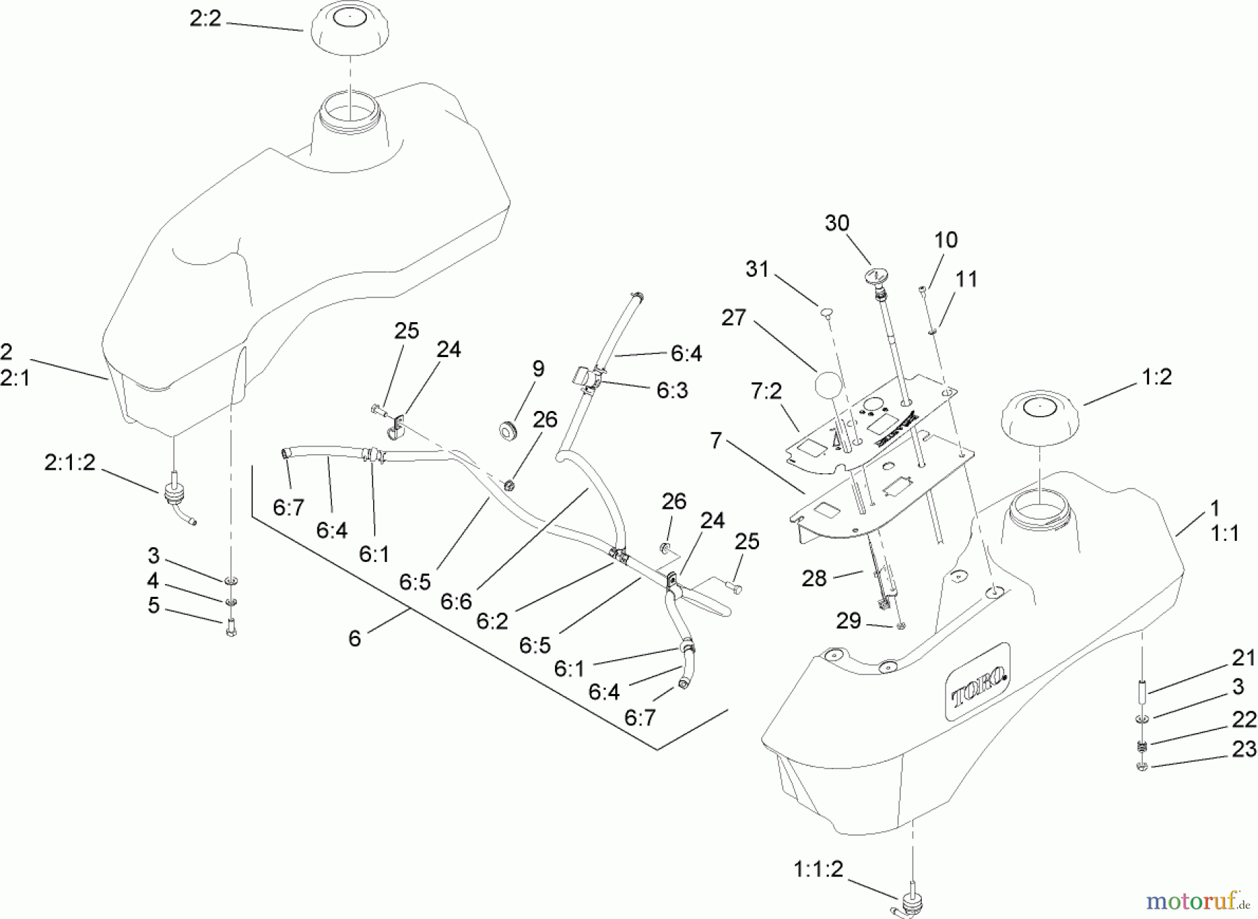  Zerto-Turn Mäher 74410 (Z400) - Toro Z Master Mower, 52