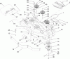 Zerto-Turn Mäher 74410 (Z400) - Toro Z Master Mower, 52" 7-Gauge Side Discharge Deck (SN: 260002001 - 260999999) (2006) Ersatzteile DECK ASSEMBLY NO. 107-1694