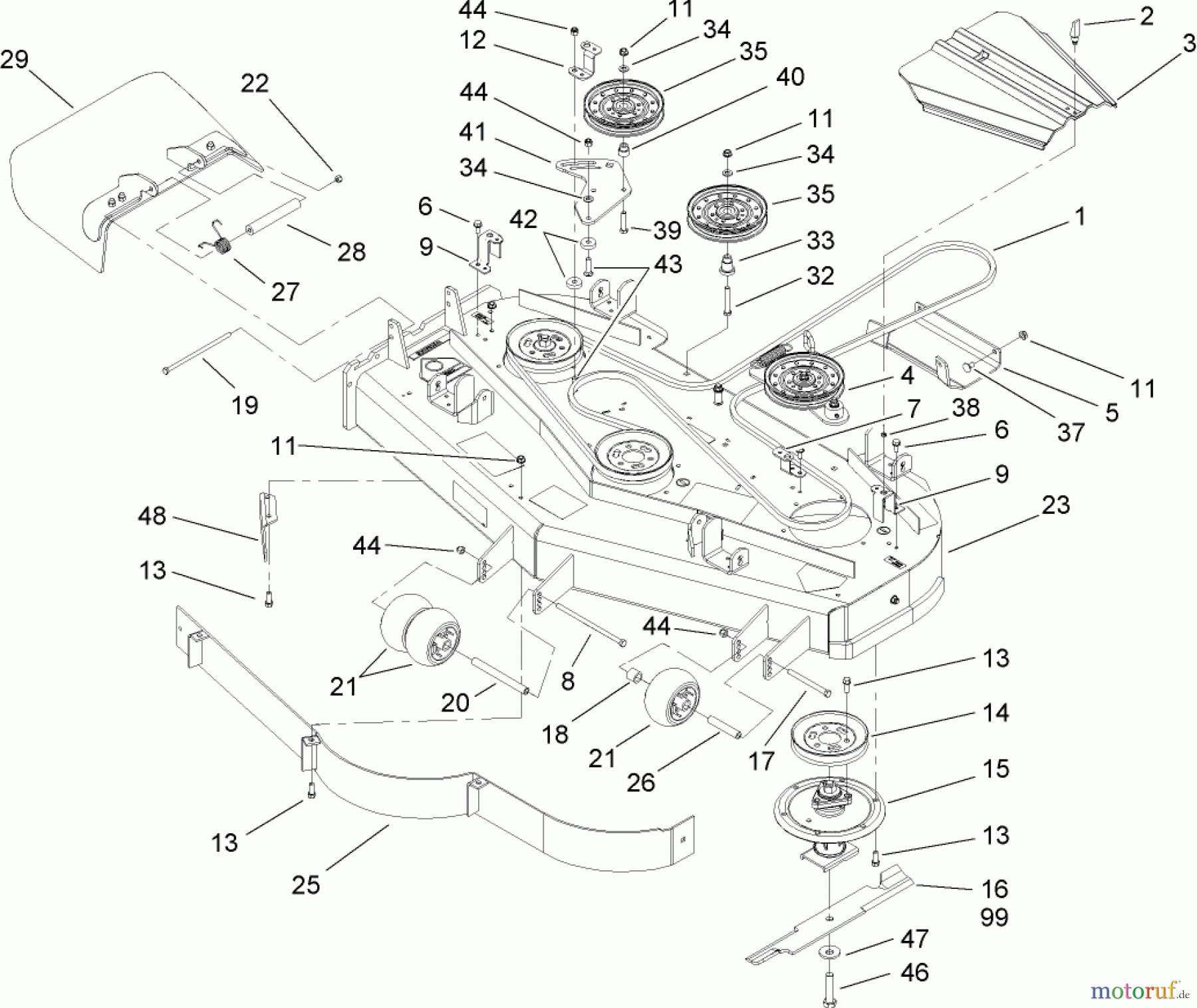  Zerto-Turn Mäher 74410 (Z400) - Toro Z Master Mower, 52