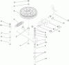 Zerto-Turn Mäher 74410 (Z400) - Toro Z Master Mower, 52" 7-Gauge Side Discharge Deck (SN: 260002001 - 260999999) (2006) Ersatzteile IDLER ASSEMBLY