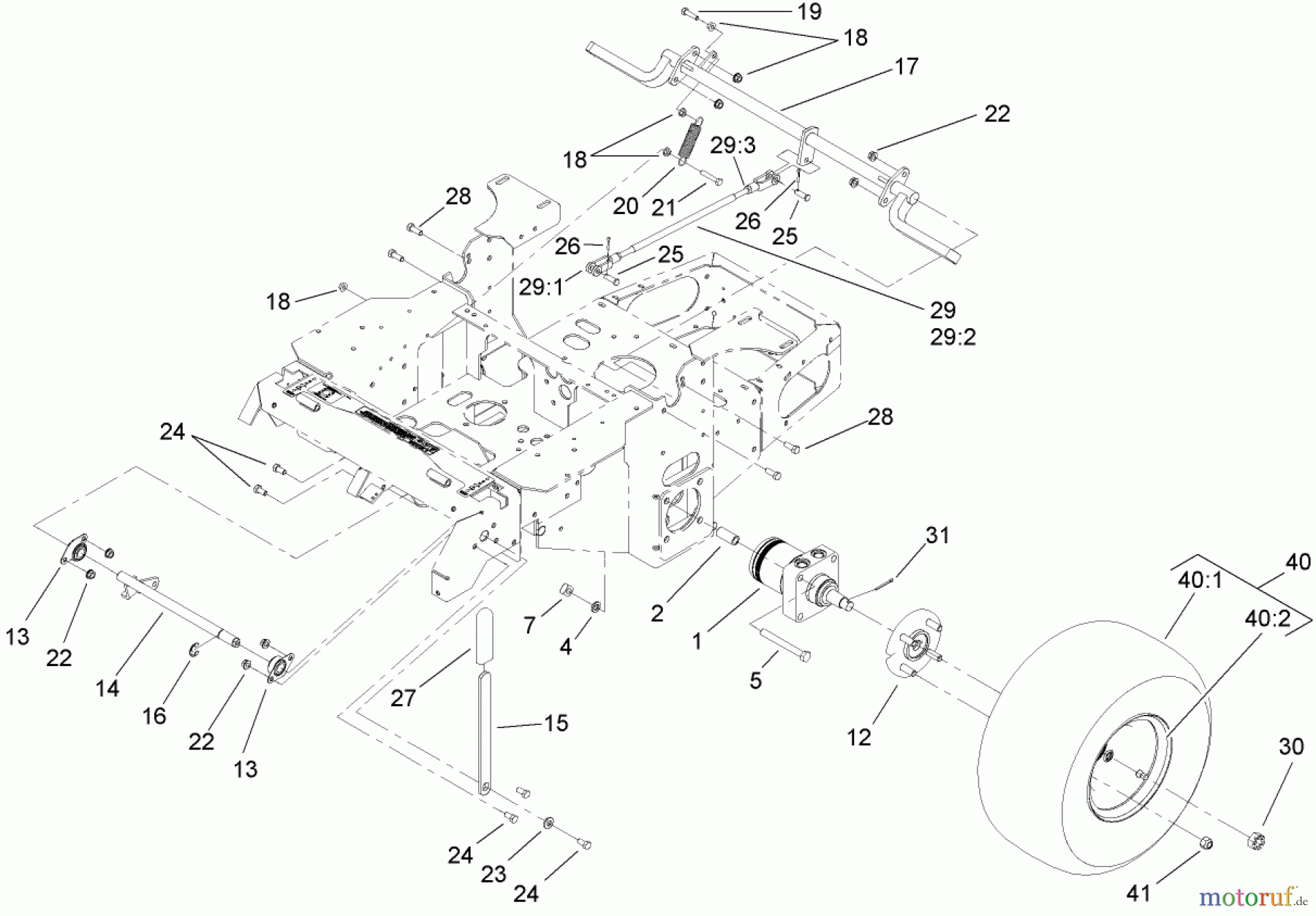  Zerto-Turn Mäher 74410 (Z400) - Toro Z Master Mower, 52