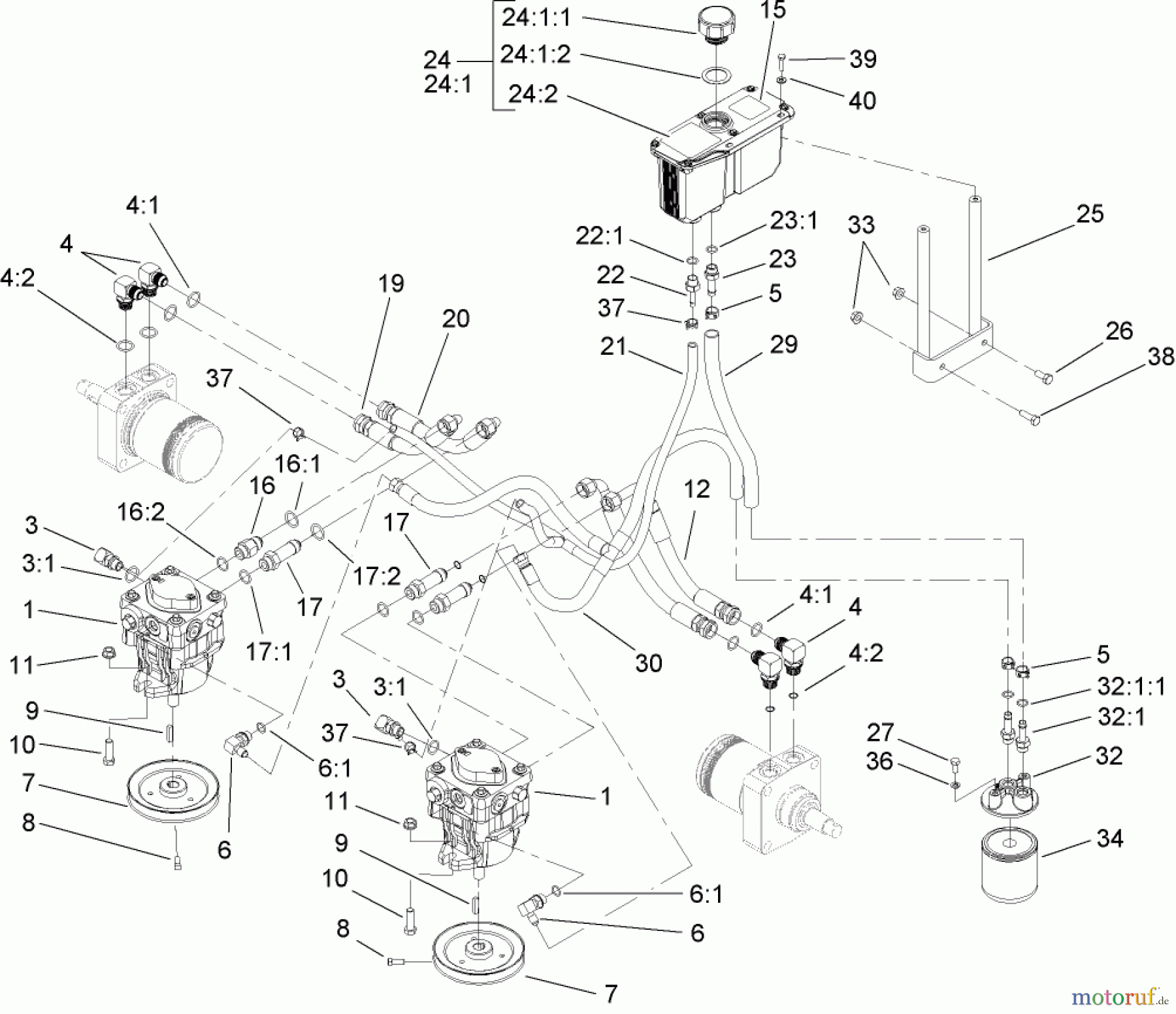  Zerto-Turn Mäher 74410 (Z400) - Toro Z Master Mower, 52