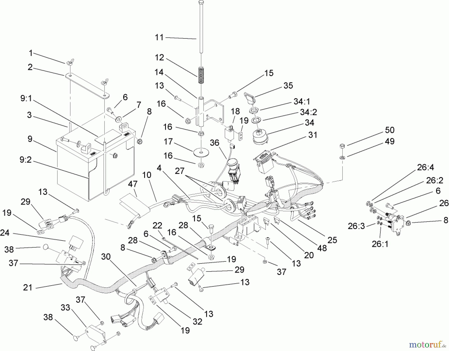  Zerto-Turn Mäher 74410 (Z400) - Toro Z Master Mower, 52