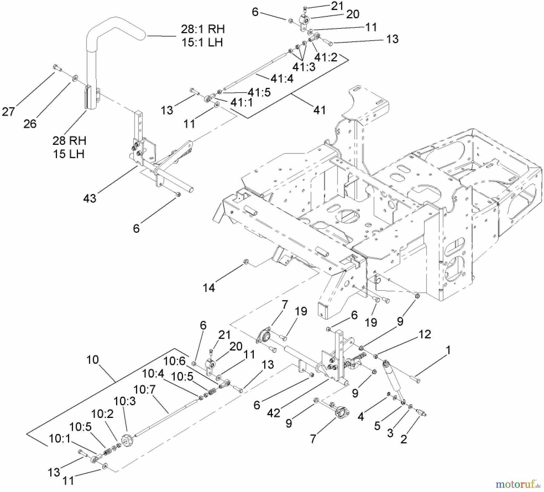  Zerto-Turn Mäher 74410 (Z400) - Toro Z Master Mower, 52