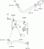 Zerto-Turn Mäher 74411 (Z149) - Toro Z Master Mower, 44" SFS Side Discharge Deck (SN: 250000001 - 250999999) (2005) Ersatzteile FUEL TANK / FUEL VALVE ASSEMBLY  KAWASAKI FH580V AS29