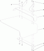 Zerto-Turn Mäher 74411 (Z149) - Toro Z Master Mower, 44" SFS Side Discharge Deck (SN: 250000001 - 250999999) (2005) Ersatzteile RUBBER DEFLECTOR ASSEMBLY NO. 108-4060