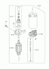Zerto-Turn Mäher 74411 (Z149) - Toro Z Master Mower, 44" SFS Side Discharge Deck (SN: 250000001 - 250999999) (2005) Ersatzteile STARTER ASSEMBLY  KAWASAKI FH580V AS29