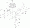 Zerto-Turn Mäher 74412 (Z400) - Toro Z Master Mower, 48" 7-Gauge Side Discharge Deck (SN: 250000001 - 250005000) (2005) Ersatzteile IDLER ASSEMBLY