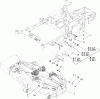 Zerto-Turn Mäher 74413 (Z449) - Toro Z Master Mower, 48" TURBO FORCE Side Discharge Deck (SN: 250000001 - 250005000) (2005) Ersatzteile DECK CONNECTION ASSEMBLY