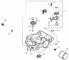 Zerto-Turn Mäher 74414 (Z450) - Toro Z Master Mower, 52" TURBO FORCE Side Discharge Deck (SN: 250005001 - 250999999) (2005) Ersatzteile OIL PAN / LUBRICATION ASSEMBLY KOHLER CV20S-65601