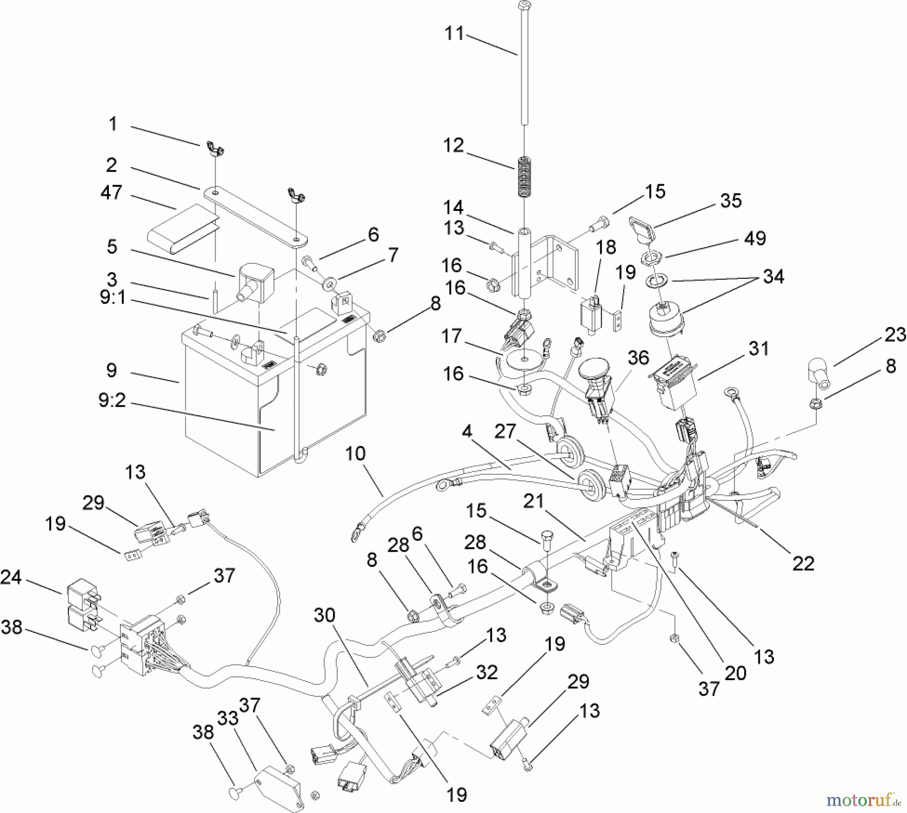  Zerto-Turn Mäher 74414 (Z450) - Toro Z Master Mower, 52