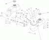 Zerto-Turn Mäher 74416 (Z450) - Toro Z Master Mower, 52" TURBO FORCE Side Discharge Deck (SN: 280000001 - 280999999) (2008) Ersatzteile FUEL SYSTEM ASSEMBLY