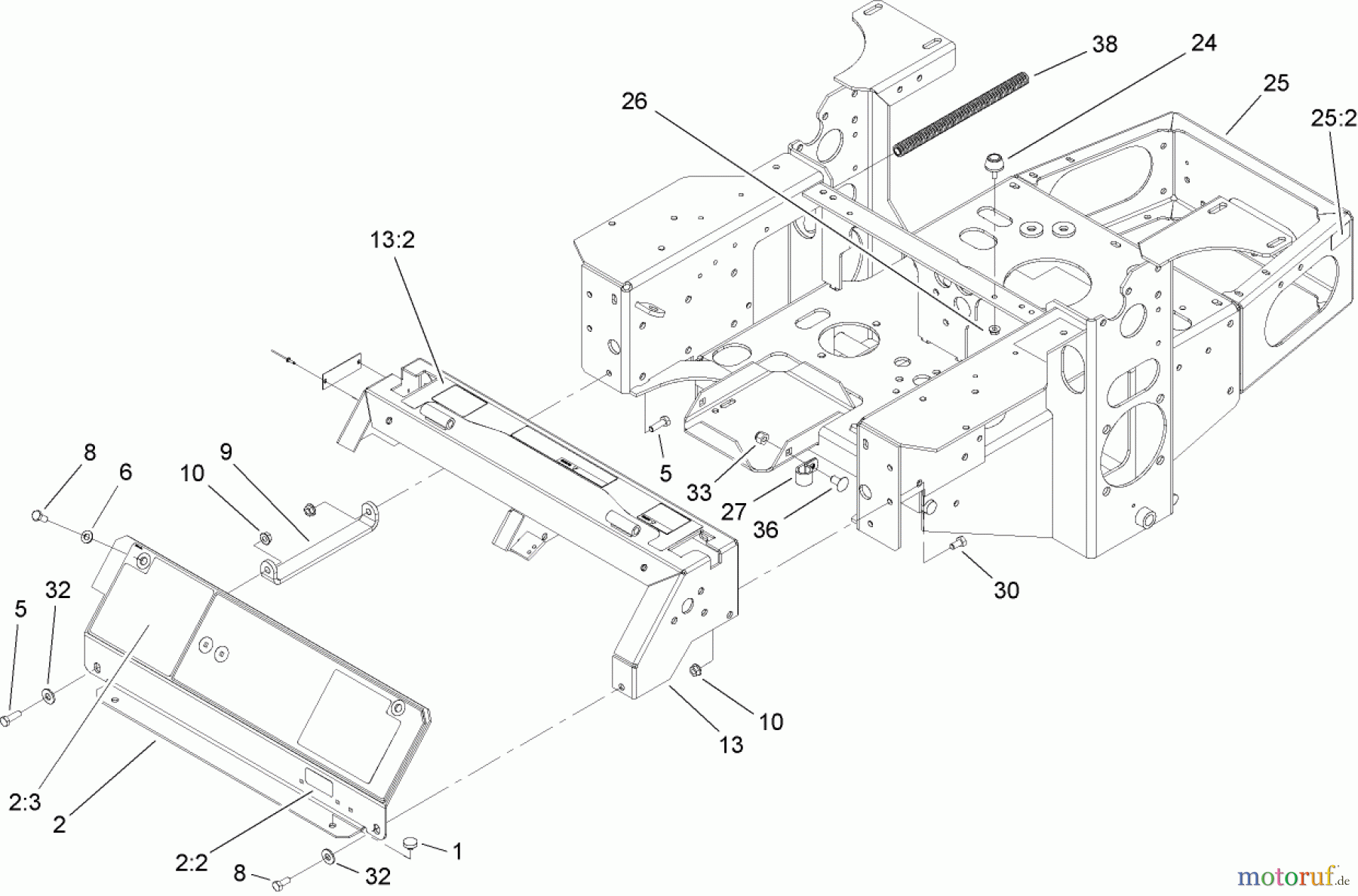  Zerto-Turn Mäher 74416 (Z453) - Toro Z Master Mower, 52