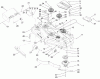 Zerto-Turn Mäher 74416 (Z453) - Toro Z Master Mower, 52" TURBO FORCE Side Discharge Deck (SN: 270002001 - 270999999) (2007) Ersatzteile DECK ASSEMBLY