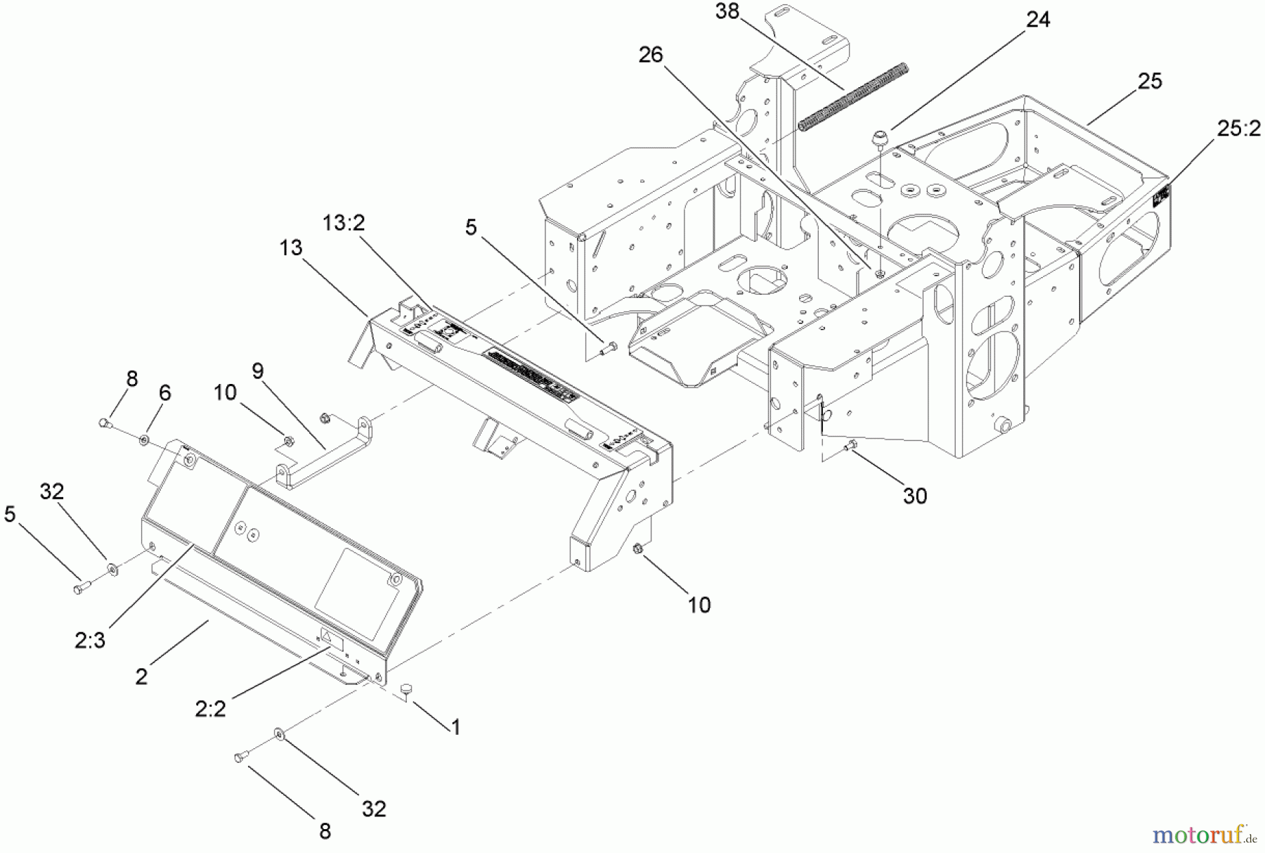  Zerto-Turn Mäher 74416CP (Z450) - Toro Z Master Mower, 52