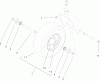 Zerto-Turn Mäher 74416TE (Z453) - Toro Z Master Mower, 132cm TURBO FORCE Side Discharge Deck (SN: 260000001 - 260999999) (2006) Ersatzteile CASTER WHEEL ASSEMBLY NO. 1-634662