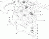 Zerto-Turn Mäher 74416TE (Z453) - Toro Z Master Mower, 132cm TURBO FORCE Side Discharge Deck (SN: 260000001 - 260999999) (2006) Ersatzteile DECK ASSEMBLY NO 107-1671