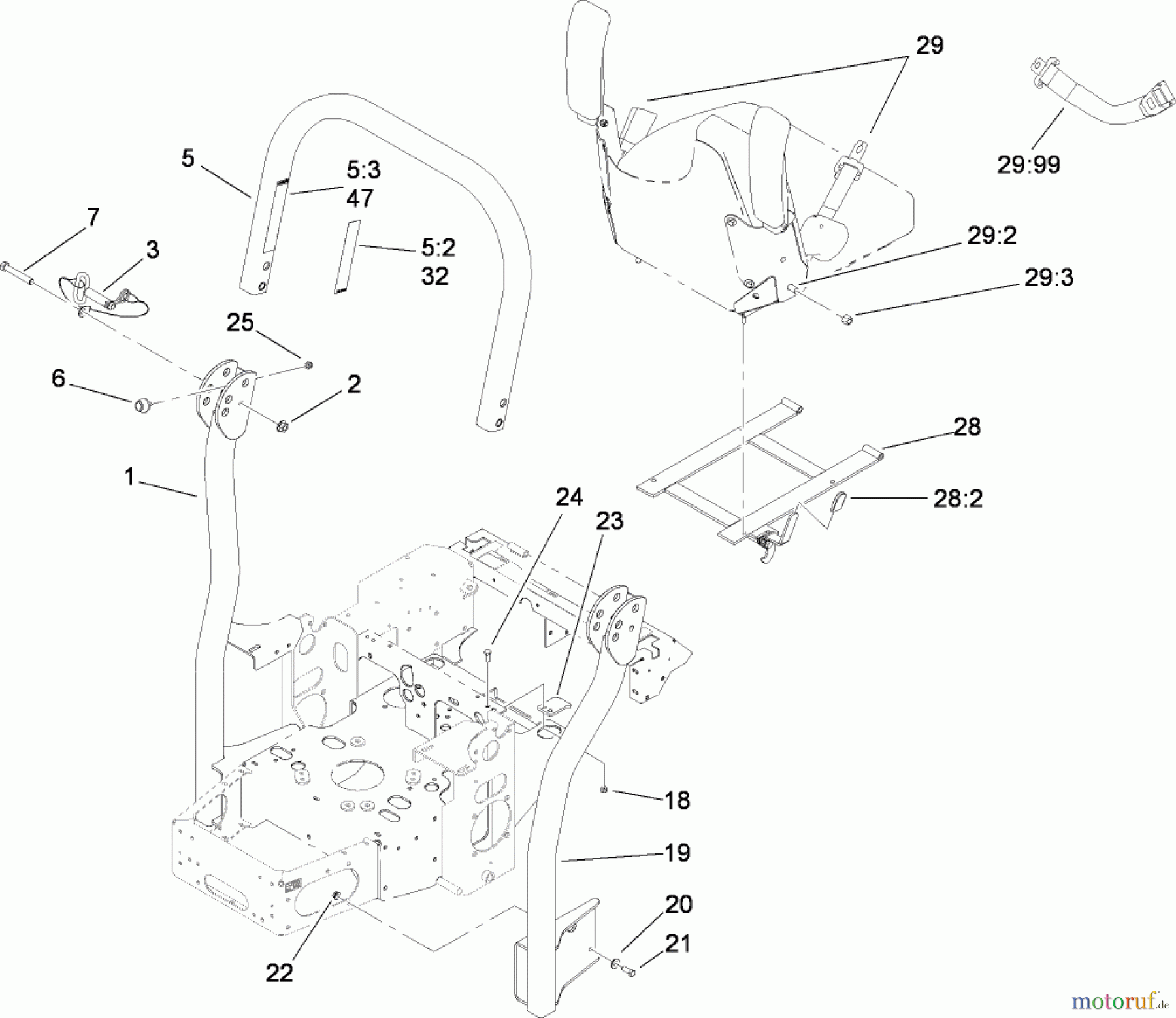  Zerto-Turn Mäher 74417 (Z450) - Toro Z Master Mower, 48