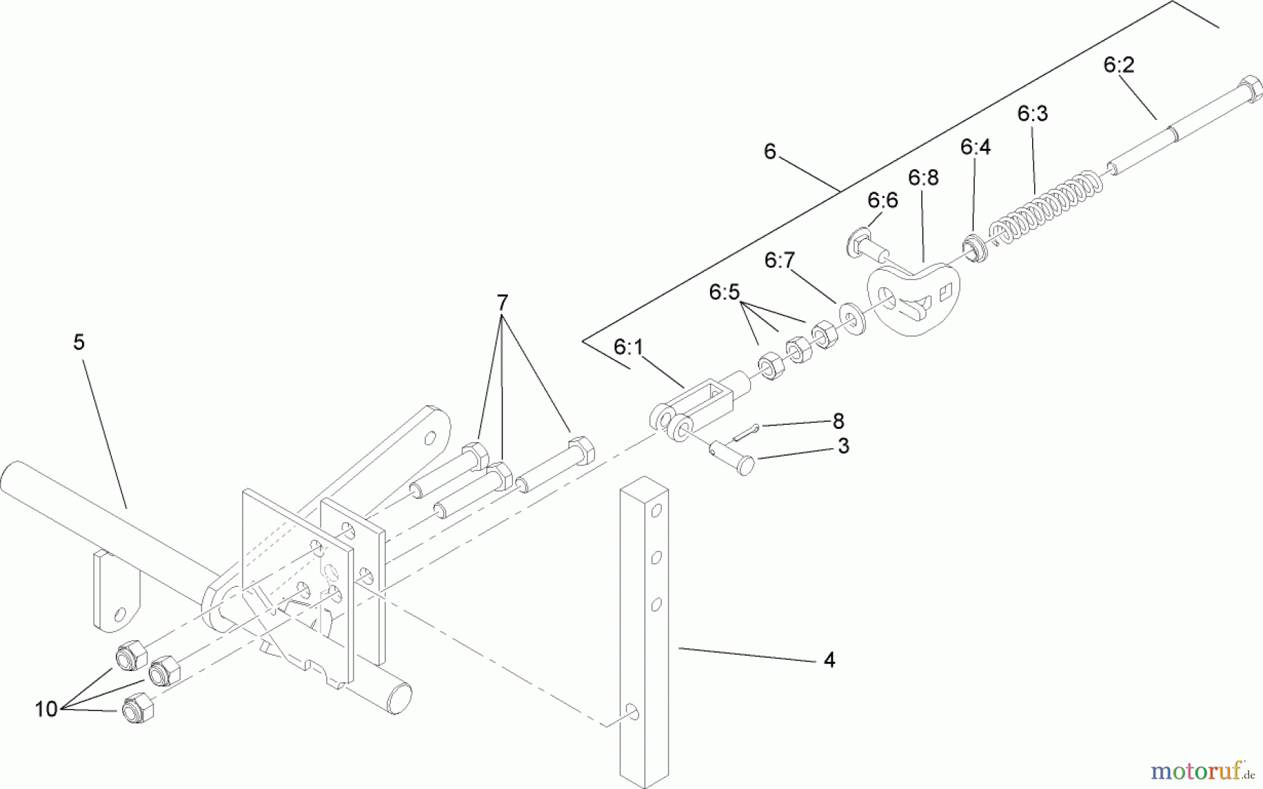  Zerto-Turn Mäher 74417CP (Z453) - Toro Z Master Mower, 48