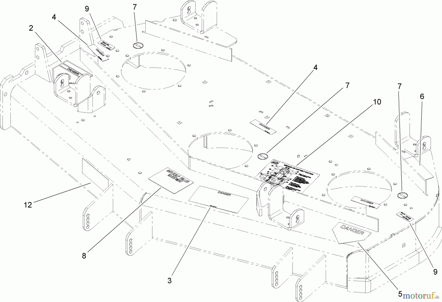  Zerto-Turn Mäher 74418 (Z400) - Toro Z Master Mower, 48