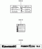 Zerto-Turn Mäher 74418 (Z400) - Toro Z Master Mower, 48" 7-Gauge Side Discharge Deck (SN: 280000001 - 280999999) (2008) Ersatzteile LABEL ASSEMBLY KAWASAKI FH580V AS30