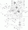 Zerto-Turn Mäher 74418TE (Z400) - Toro Z Master Mower, 122cm 7-Gauge Side Discharge Deck (SN: 270002001 - 270999999) (2007) Ersatzteile DECK ASSEMBLY