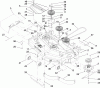 Zerto-Turn Mäher 74421TE (Z450) - Toro Z Master Mower, 122cm TURBO FORCE Side Discharge Deck (SN: 280000001 - 280999999) (2008) Ersatzteile DECK ASSEMBLY