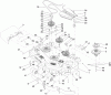 Zerto-Turn Mäher 74444 (Z400) - Toro Z Master Mower, 48" TURBO FORCE Side Discharge Deck (SN: 310000001 - 310999999) (2010) Ersatzteile DECK ASSEMBLY