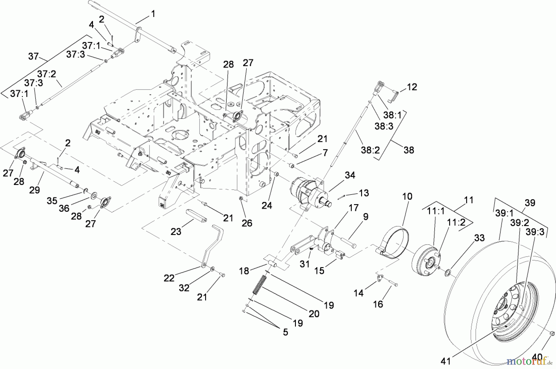  Zerto-Turn Mäher 74445 (Z400) - Toro Z Master Mower, 52