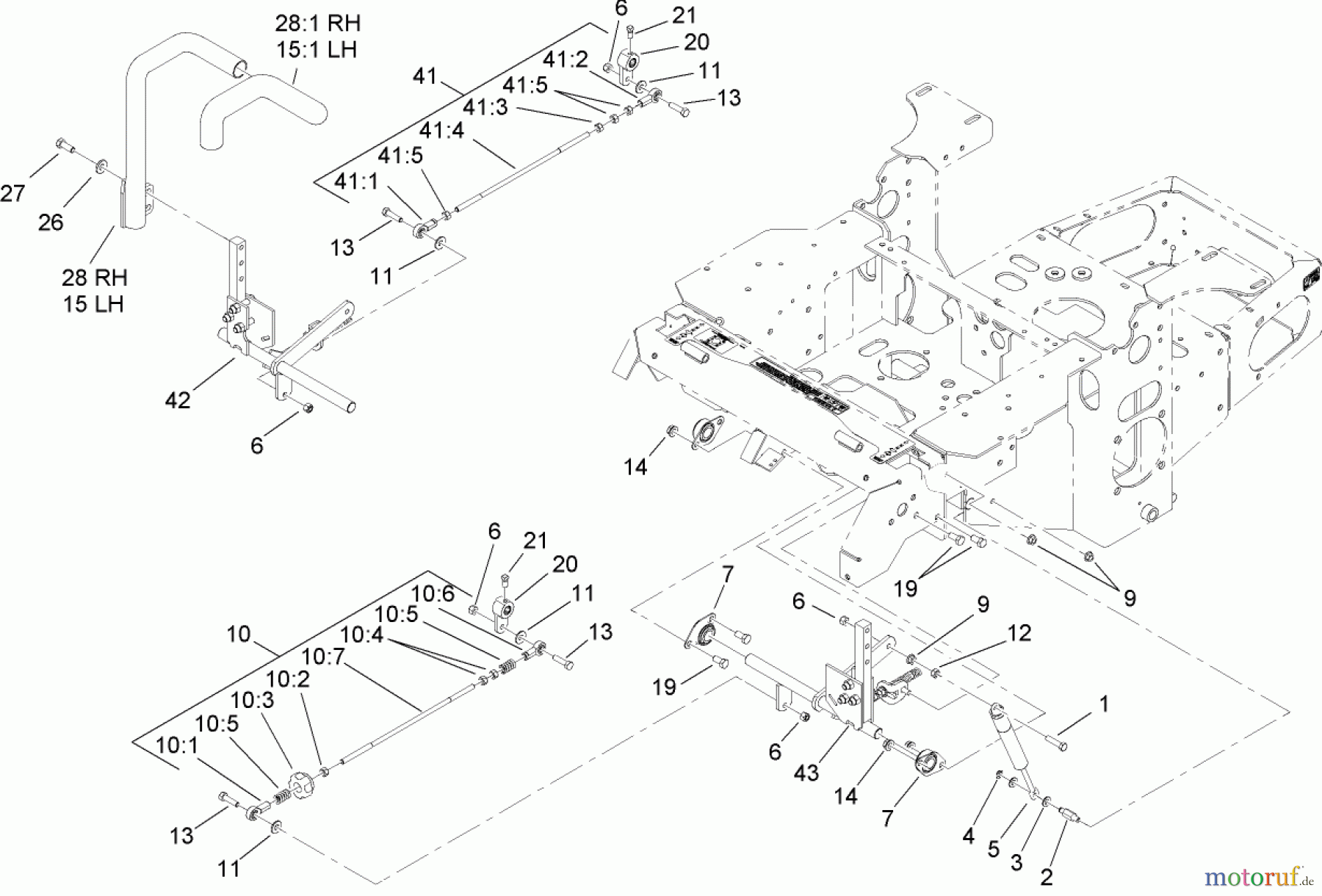  Zerto-Turn Mäher 74449 (Z400) - Toro Z Master Mower, 52