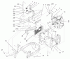 Zerto-Turn Mäher 74804TE (Z350) - Toro Z Master, 122cm Mower and Bagger (SN: 220000001 - 220999999) (2002) Ersatzteile ENGINE INSTALLATION AND FUEL ASSEMBLY