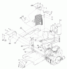 Zerto-Turn Mäher 74804TE (Z350) - Toro Z Master, 122cm Mower and Bagger (SN: 220000001 - 220999999) (2002) Ersatzteile EXHAUST ASSEMBLY