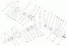 Zerto-Turn Mäher 74804TE (Z350) - Toro Z Master, 122cm Mower and Bagger (SN: 220000001 - 220999999) (2002) Ersatzteile PTO / GEARBOX ASSEMBLY