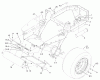 Zerto-Turn Mäher 74804TE (Z350) - Toro Z Master, 122cm Mower and Bagger (SN: 220000001 - 220999999) (2002) Ersatzteile TRACTION FRAME ASSEMBLY