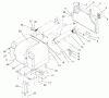 Zerto-Turn Mäher 74805 (Z355) - Toro Z Master 48" Mower and Bag (SN: 230000001 - 230999999) (2003) Ersatzteile BAGGER ASSEMBLY