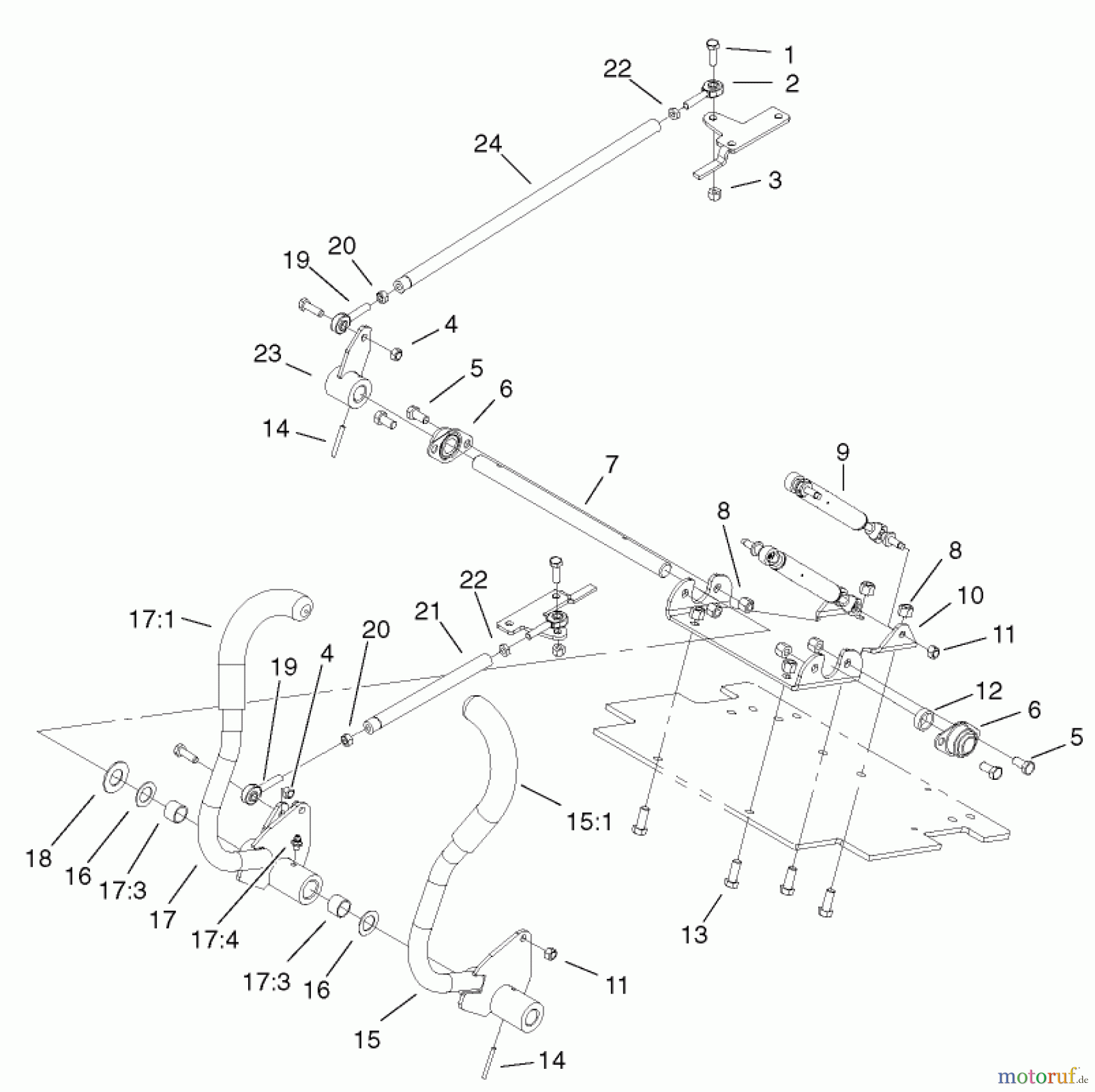  Zerto-Turn Mäher 74805 (Z355) - Toro Z Master 48