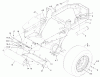 Zerto-Turn Mäher 74805 (Z355) - Toro Z Master 48" Mower and Bag (SN: 220000001 - 220999999) (2002) Ersatzteile TRACTION FRAME ASSEMBLY