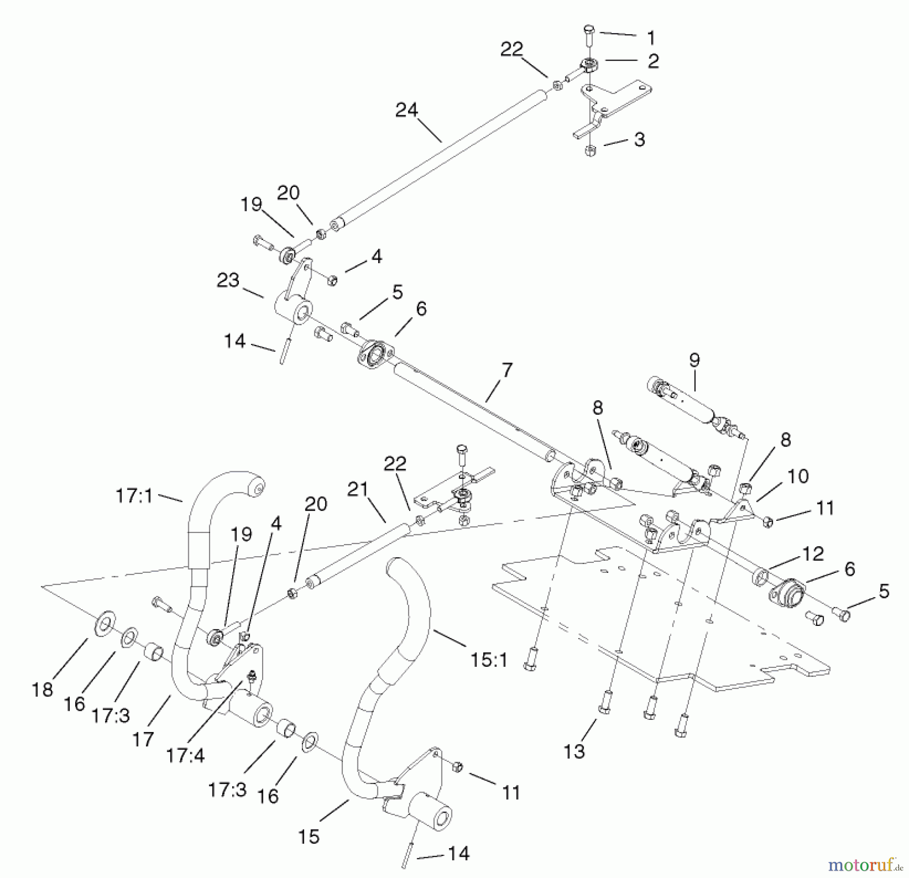  Zerto-Turn Mäher 74805 (Z355) - Toro Z Master 48