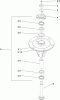 Zerto-Turn Mäher 74901 - Toro Z Master G3 Riding Mower, 48" TURBO FORCE Side Discharge Deck (SN: 310000001 - 310999999) (2010) Ersatzteile SPINDLE ASSEMBLY NO. 117-6158